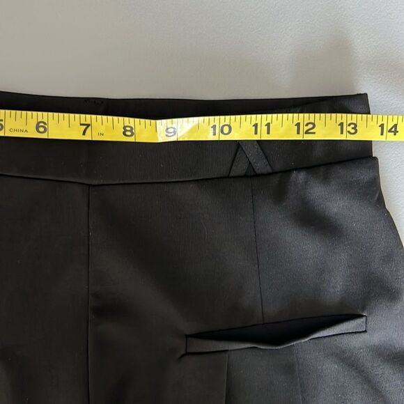 OGL Ponte-De-Roma Drapey Bamboo Ponte Mid Rise Wide Leg Trouser with Pockets - Picture 7 of 13